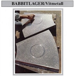 Babbitlager/vitmetall
